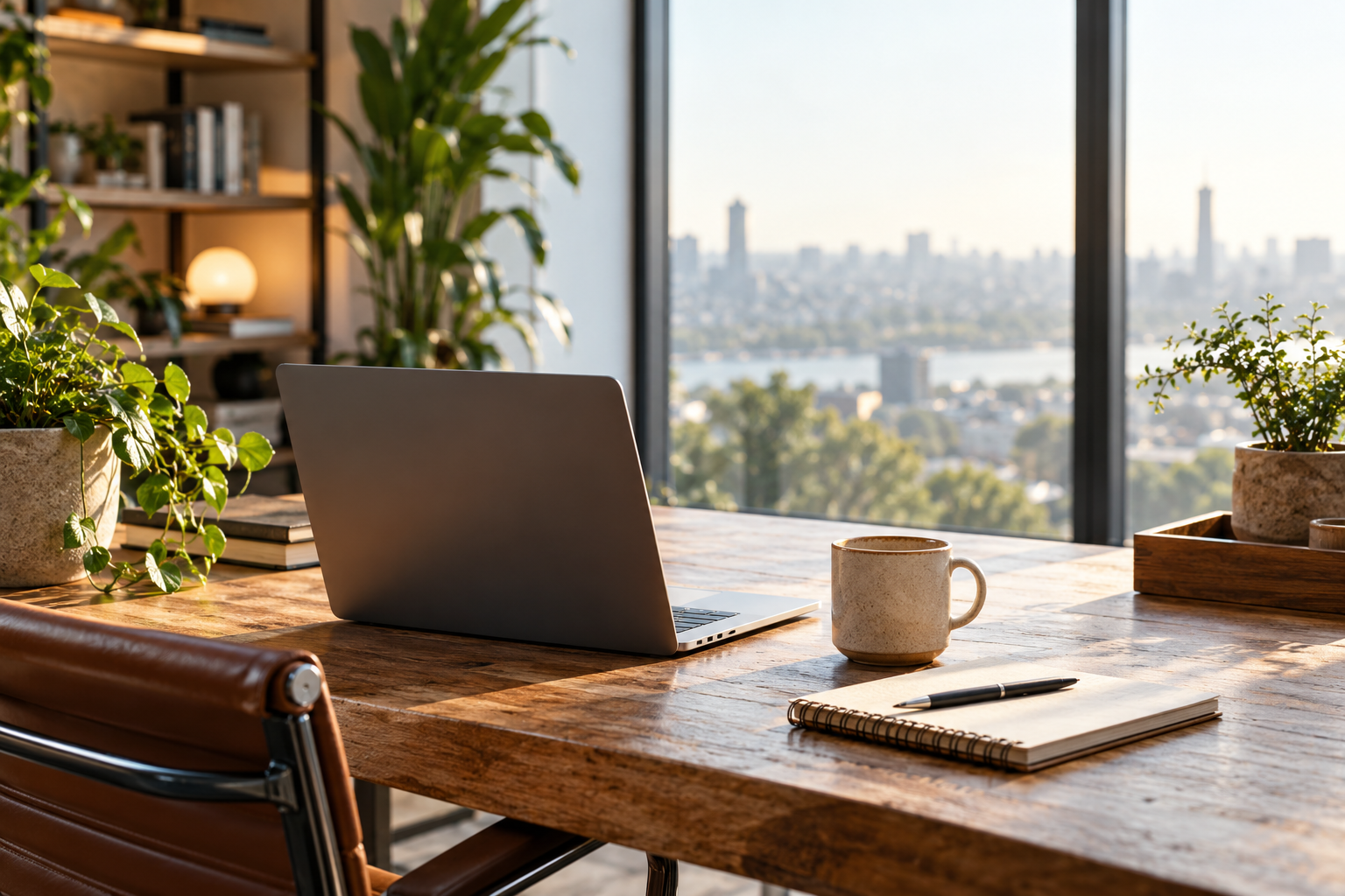 Imagen editorial para el artículo ¿Home office o coworking? La decisión inteligente para empezar el año con enfoque